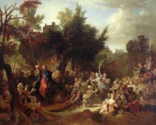 The Entry of Christ into Jerusalem - view 1
