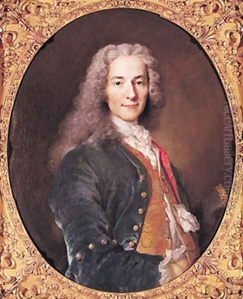 Portrait of Voltaire 1694-1778 - view 1