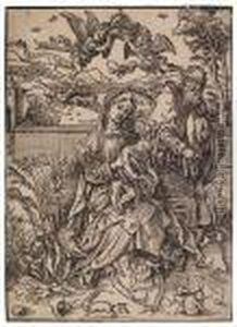 The Holy Family With The Three Hares