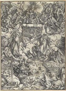 Die Sieben Posaunenengel by Albrecht Durer
