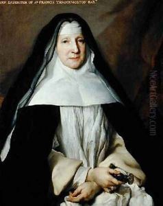 Ann Daughter of Sir Francis Throckmorton by Nicolas de Largilliere