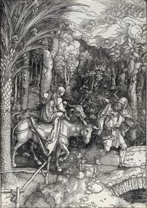 Theflight Into Egypt by Albrecht Durer