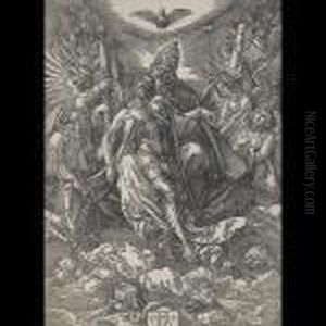 The Trinity (the Throne Of 
Grace) Heilige Dreifaltigkeit (from Thelife Of Christ), 1511 [b. 122, 
Meder 187] by Albrecht Durer