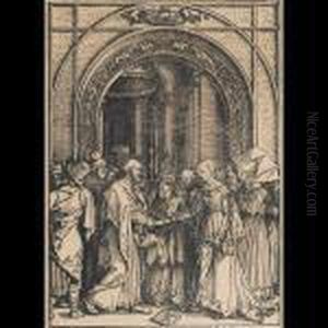 Betrothal Of The Virgin [from Life Of The Virgin, Circa 1504 [b.82] by Albrecht Durer