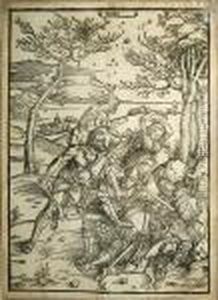 Hercules Conquering Cacus (hercules Conquering The Molionide Twins) by Albrecht Durer