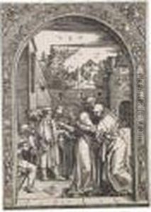 The Meeting Of Joachim And Ann At The Golden Gate