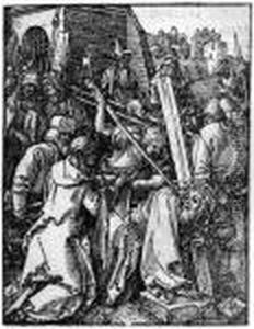 Die Kreuztragung by Albrecht Durer