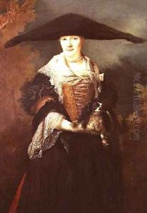 La Belle Strasbourgeoise by Nicolas de Largilliere