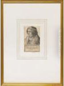 Portrait Of Wilibald Pirkeymer by Albrecht Durer