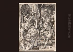 Christ Before Annas From Small Passion by Albrecht Durer