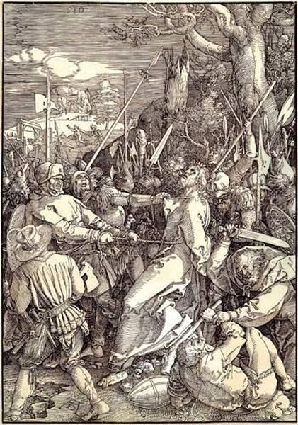 La Grande Passion Sur Bois, La Prise De Jesus 1510. - view 1