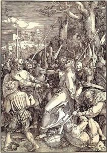 La Grande Passion Sur Bois, La Prise De Jesus 1510. by Albrecht Durer