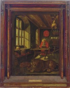St. Jerome In His Study by Albrecht Durer