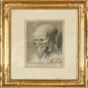 A Gentleman's Portrait. Signed
Monogram In The Print. Recent Print. Etching. Visible Size 38 X 25 Cm by Albrecht Durer