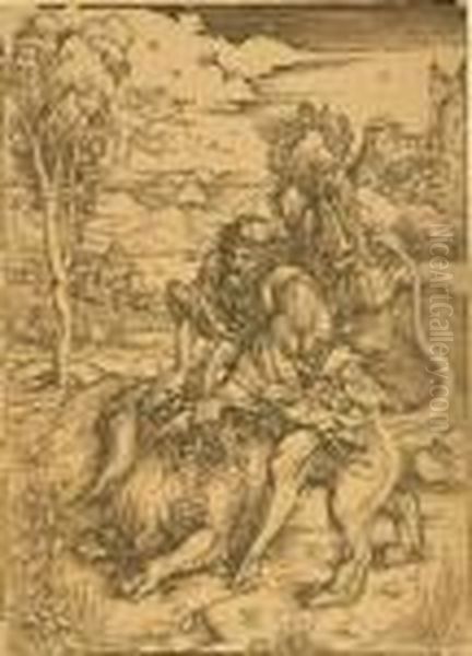 Samson Totet Den Lowen. - view 1