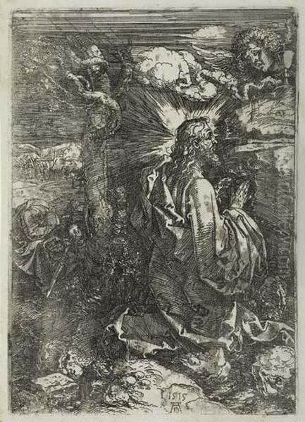 Christ On The Mount Of Olives - view 1