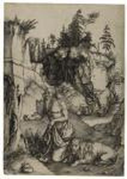 St. Jerome In Penitence - view 1