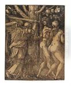 Vertreibung Aus Dem Paradies by Albrecht Durer