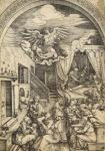 Die Geburt Mariens by Albrecht Durer