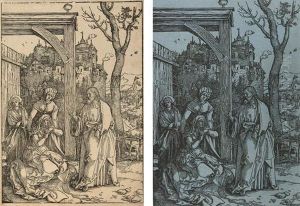 Cristo Si Congeda Dalla Madre by Albrecht Durer