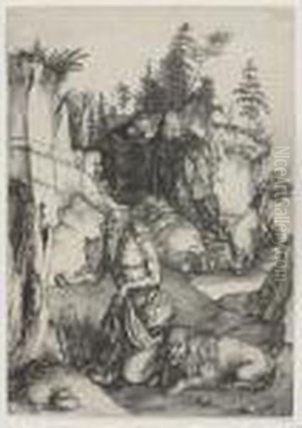 St. Jerome In Penitence (b. 61; M., Holl. 57) - view 1