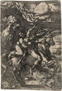 The Abduction Of Proserpine by Albrecht Durer