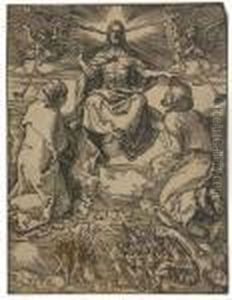 Das Jungste Gericht. by Albrecht Durer