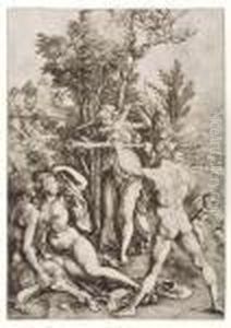 Hercules, Or The Effects Of Jealousy by Albrecht Durer