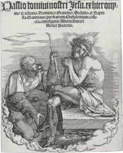 The Man Of Sorrows Mocked By A Soldier (b. 4; M., Holl. 113)