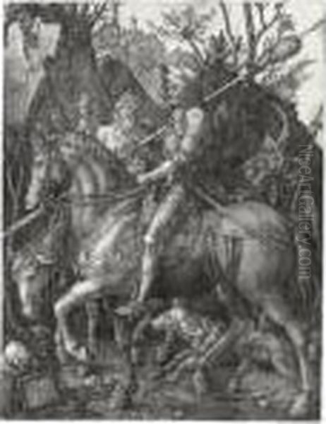 Knight, Death And The Devil (b. 98; M., Holl. 74) - view 1