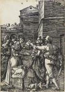 The Beheading Of John The Baptist (batrsch Wc 125) by Albrecht Durer