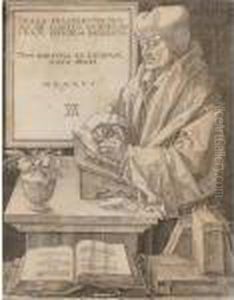 Erasmus Of Rotterdam (b.107; Holl., M. 105)