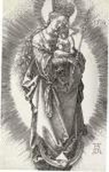 Virgin On A Crescent - view 1