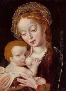 Maria Col Bambino by Albrecht Durer