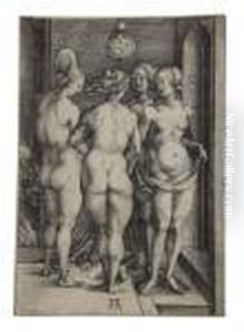 Four Naked Women by Albrecht Durer