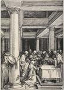 The Presentation Of Christ In The Temple. by Albrecht Durer