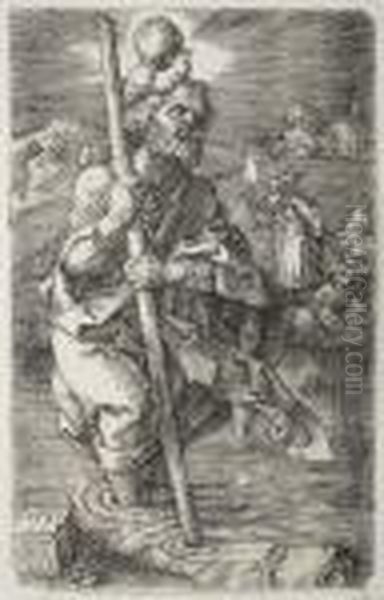 St. Christopher Facing Right - view 1