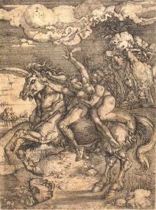The Abduction Of Proserpine by Albrecht Durer