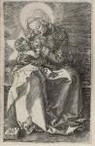 The Virgin Nursing The Child by Albrecht Durer