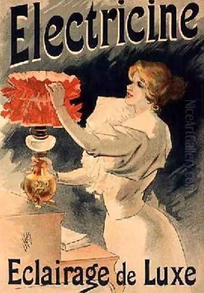 Reproduction of a poster advertising Electricine Luxury Lighting - view 1