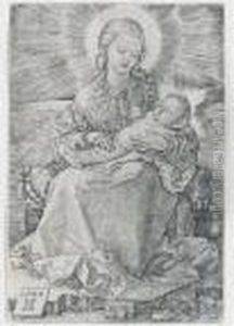 La Vergine Con Il Bambino In Fasce. by Albrecht Durer