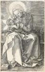 Virgin Nursing The Child by Albrecht Durer