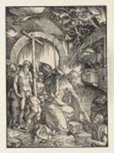 Christ In Limbo, From The Large Passion by Albrecht Durer
