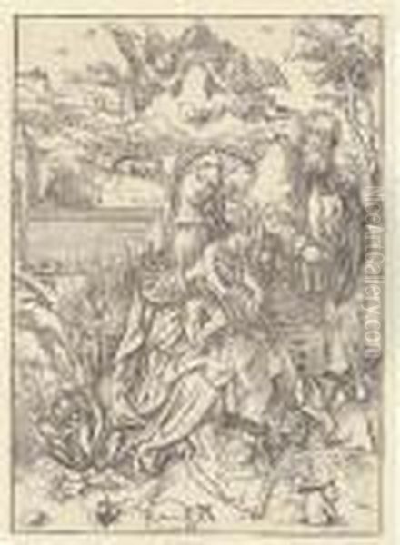 The Holy Family With Three Hares - view 1