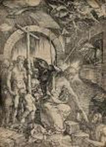 Christ In Limbo (bartsch Wc 14) by Albrecht Durer
