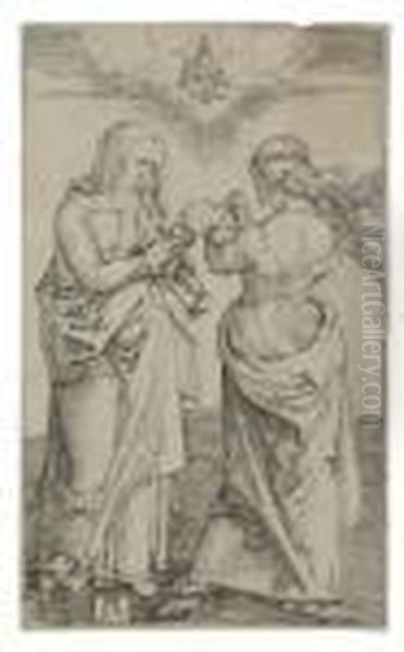 Virgin With The Infant Christ And St. Anne - view 1