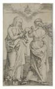 Virgin With The Infant Christ And St. Anne Virgin With The Infant Christ And St. Anne