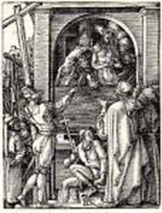 Ecce Homo; And The Capture Of Christ (b. 35, 27; M., Holl. 144, 136) by Albrecht Durer