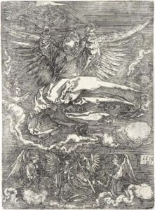 The Sudarium Held By One Angel