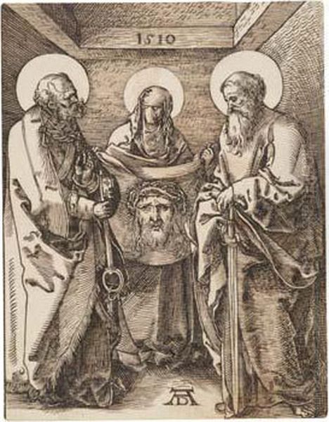 Saints Veronica, Peter And Paul - view 1